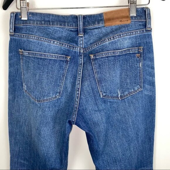 Madewell The Slim Boyjean in Brinville Wash: Rip and Repair Edition - Picture 8 of 10